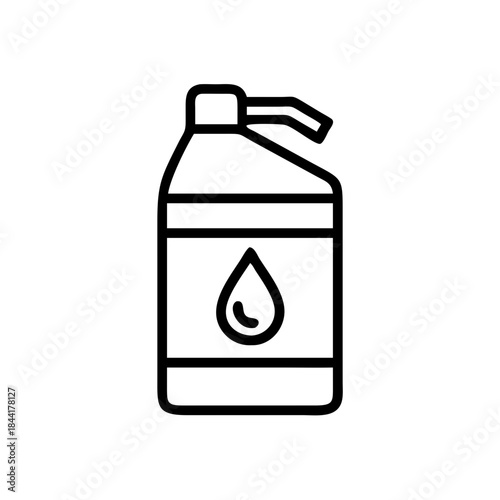 oil can lubricant icon design