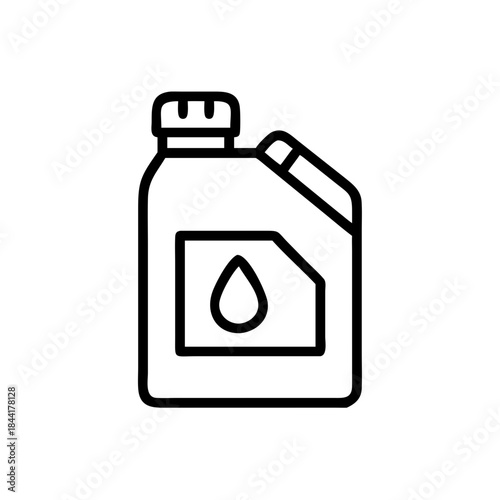 oil can lubricant icon design