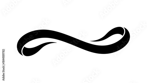 vector illustration of an abstract snake