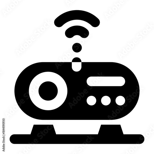 icon router with style glyph