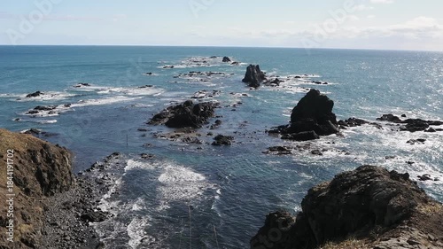 襟裳岬から見える風景