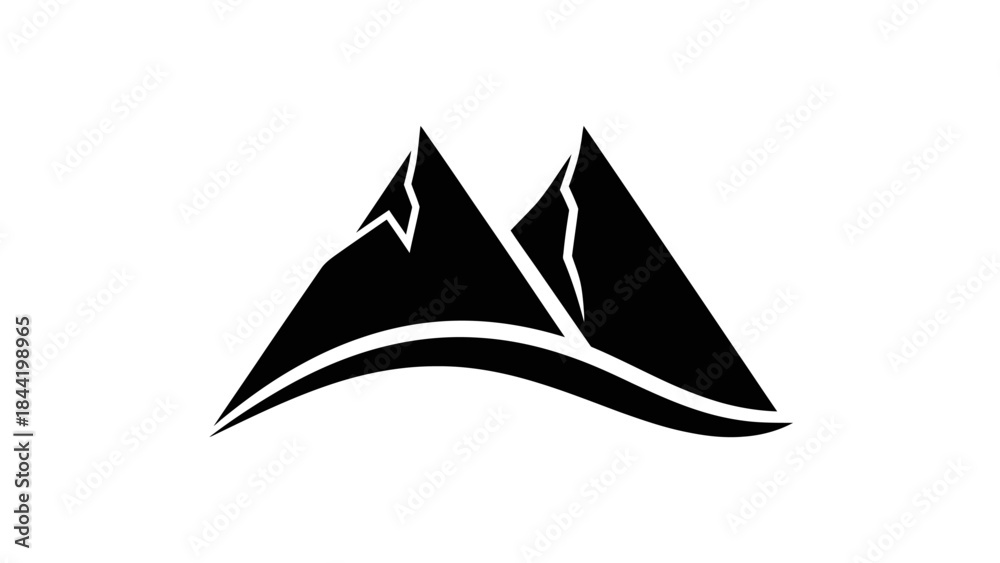 Fototapeta premium tent icon vector illustration