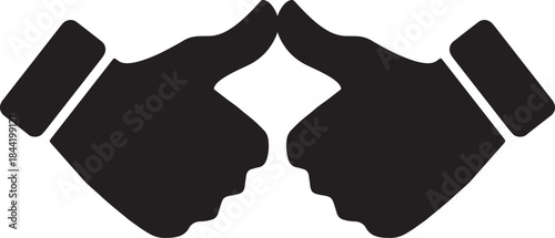 Two Thumbs Up Hand Gesture Icon