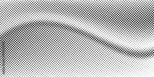 Grunge halftone gradient background. Faded grit noise texture. White and black sand wallpaper.