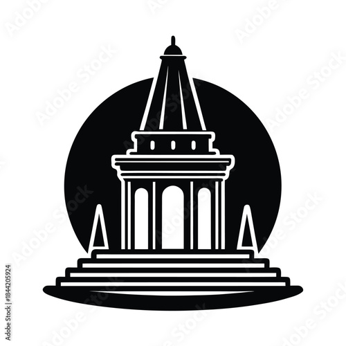 Old World Monument Vector