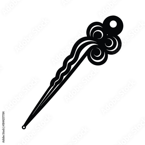 Omani Traditional Hairpin Jewelry