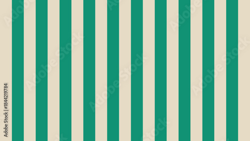 a green and white striped wallpaper with vertical stripes