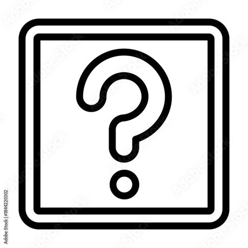 Surprise Box Vector Line Icon Design