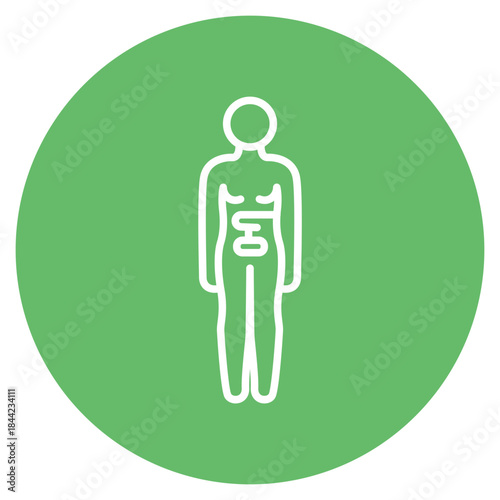 Eating Disorders icon vector image. Can be used for Psychology.