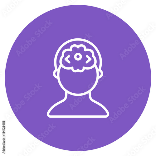 Developmental Psychology icon vector image. Can be used for Psychology.