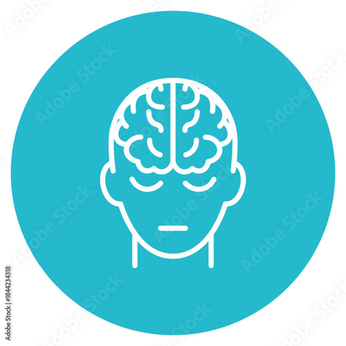 Psychology icon vector image. Can be used for Psychology.