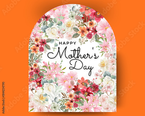 Happy Mother's Day greeting card 