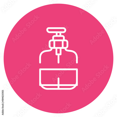 Liquid Soap icon vector image. Can be used for Laundry.