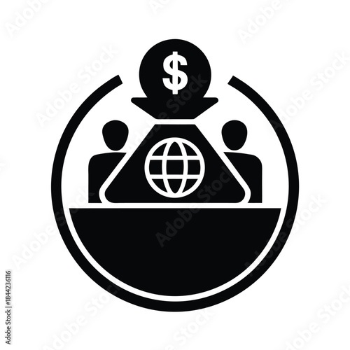 Microfinance Business Icon