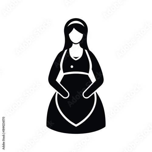 Midwife Pregnancy Care Icon