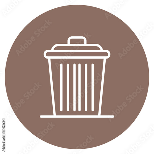Garbage icon vector image. Can be used for Homeless.