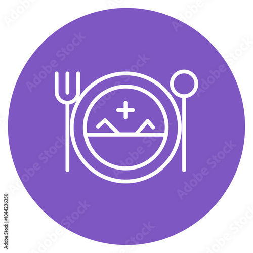 Hunger icon vector image. Can be used for Homeless.