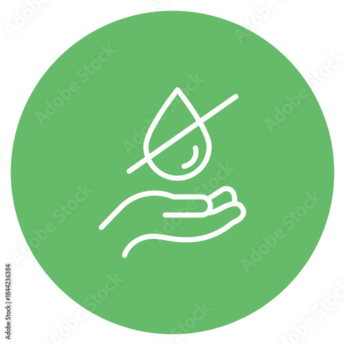 No Water icon vector image. Can be used for Homeless.