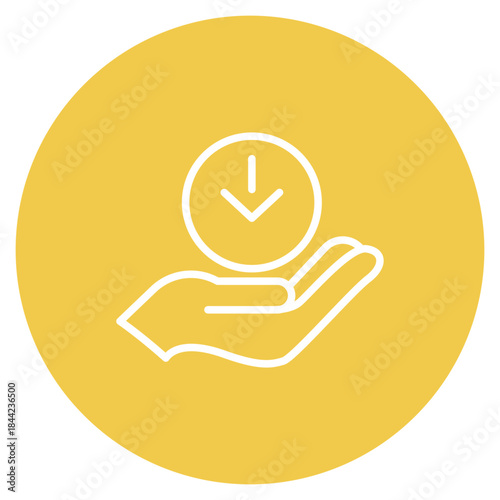 Support icon vector image. Can be used for Homeless.