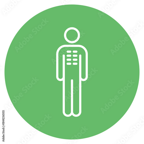 Starvation icon vector image. Can be used for Homeless.