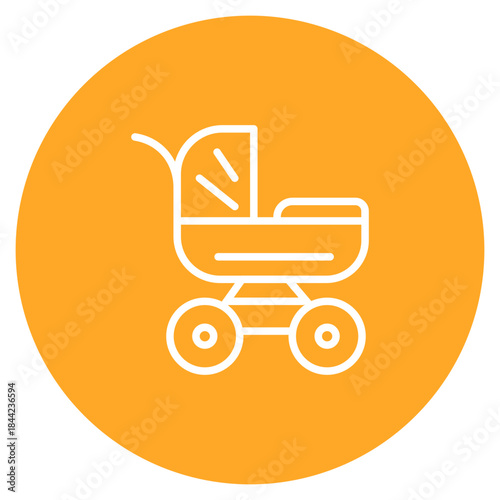 Buggy Safety Policy icon vector image. Can be used for Golf.