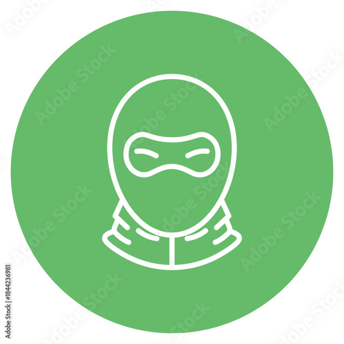 Balaclava icon vector image. Can be used for Ski Resort.