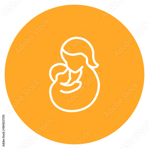 Positive Parenting icon vector image. Can be used for Child Adoption.