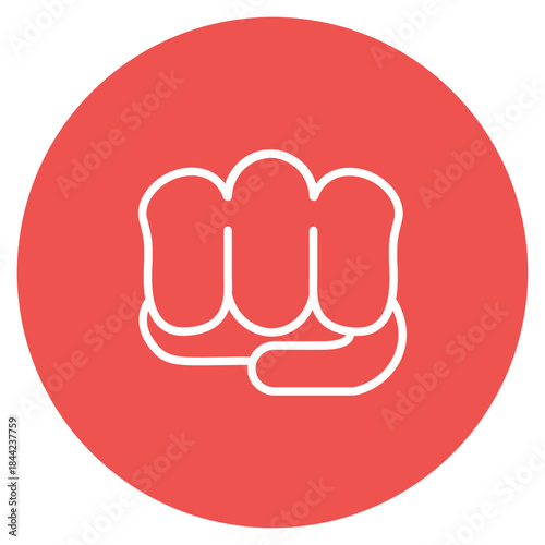 Knuckle icon vector image. Can be used for Shooting.