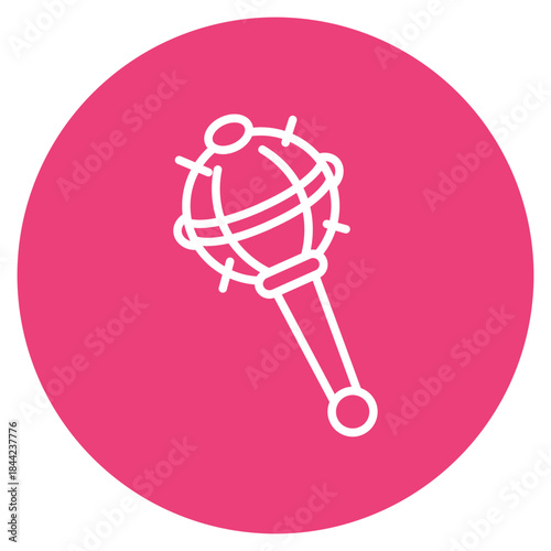 Mace icon vector image. Can be used for Shooting.