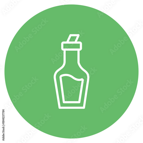 Molotov icon vector image. Can be used for Shooting.