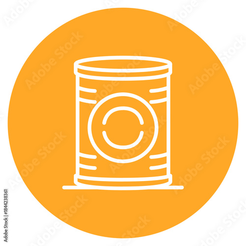 Canned Food icon vector image. Can be used for Veterinary.