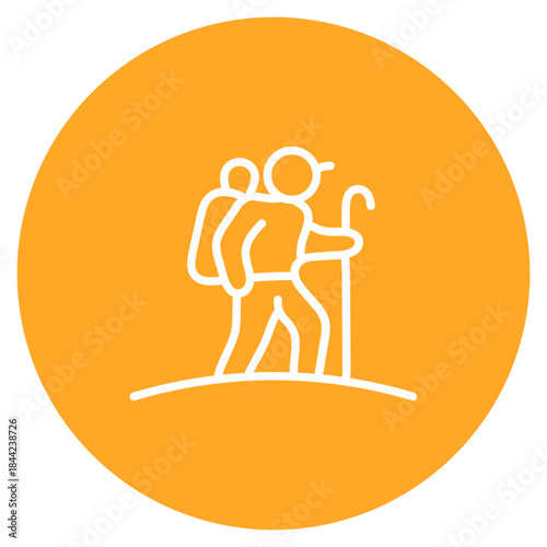 Ranger icon vector image. Can be used for Rainforest.