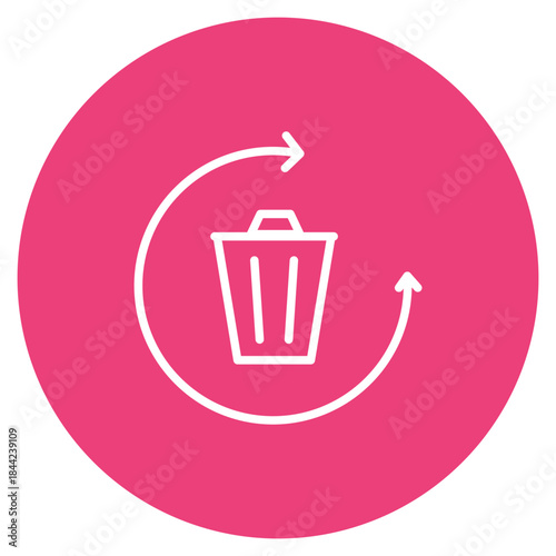 Waste Reduction icon vector image. Can be used for Global Warming.