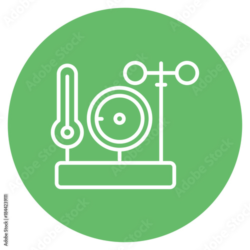 Weather Station icon vector image. Can be used for Global Warming.