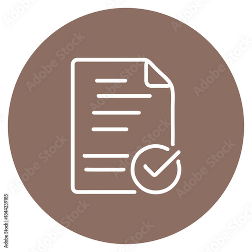 After Action Report icon vector image. Can be used for Crisis Mangement.