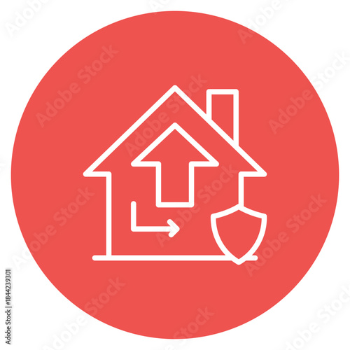 Emergency Plan icon vector image. Can be used for Crisis Mangement.