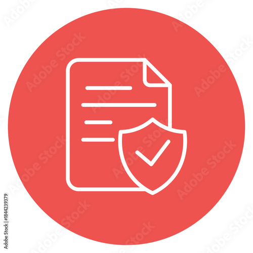Risk Assessment icon vector image. Can be used for Crisis Mangement.