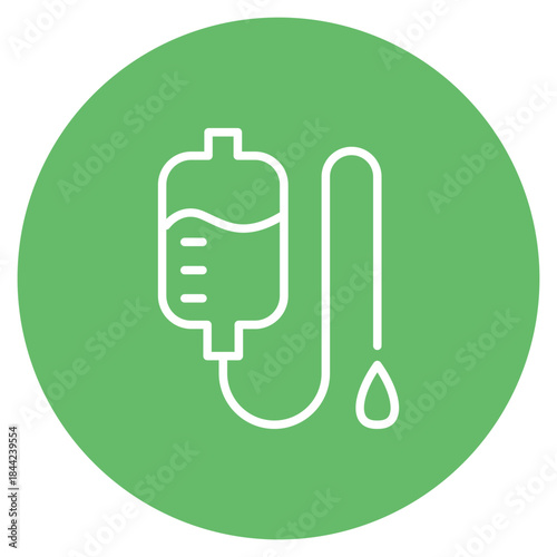 Intravenous Drip icon vector image. Can be used for Nursing.