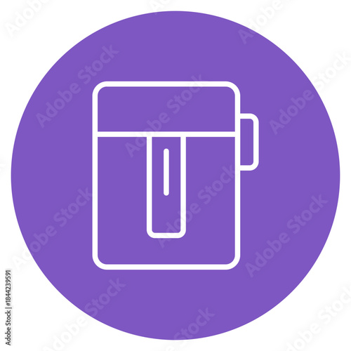 Medication Dispenser icon vector image. Can be used for Nursing.