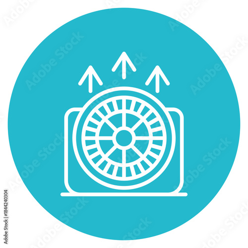 Compulsive Gambling icon vector image. Can be used for Addiction.