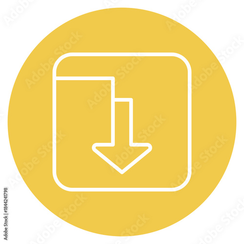 Mobile App Access icon vector image. Can be used for Coworking Space.