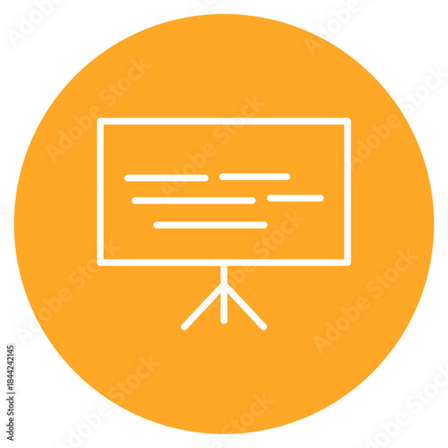 Board Resolution icon vector image. Can be used for Compliance And Regulation.
