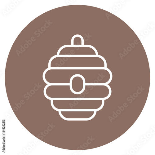 Beehive icon vector image. Can be used for Agriculture.