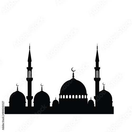 Islamic Design Asset Mega-Bundle: Halal Certification Seals, Mosque Silhouettes, Ramadan Ornaments, and Prayer Icons
