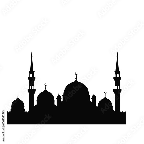Islamic Design Asset Mega-Bundle: Halal Certification Seals, Mosque Silhouettes, Ramadan Ornaments, and Prayer Icons
