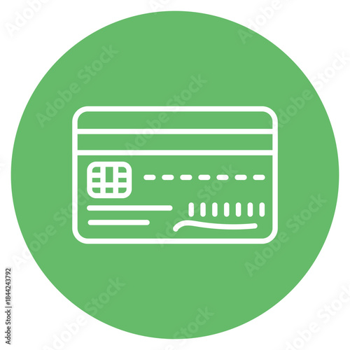 Credit Card icon vector image. Can be used for Credit And Loan.
