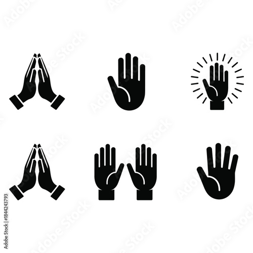 Islamic Design Asset Mega-Bundle: Halal Certification Stamps, Mosque Silhouettes, and Prayer Icons