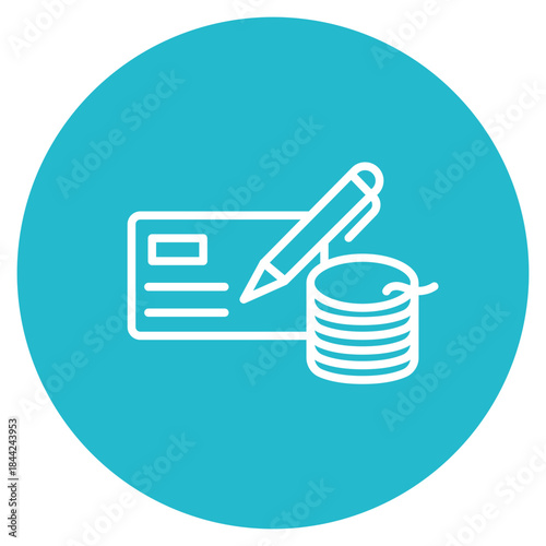 Payday Loan icon vector image. Can be used for Credit And Loan.
