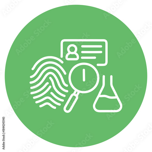 Crime Lab icon vector image. Can be used for Crime Investigation.