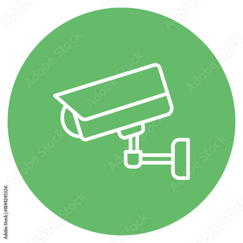 Security Footage icon vector image. Can be used for Crime Investigation.